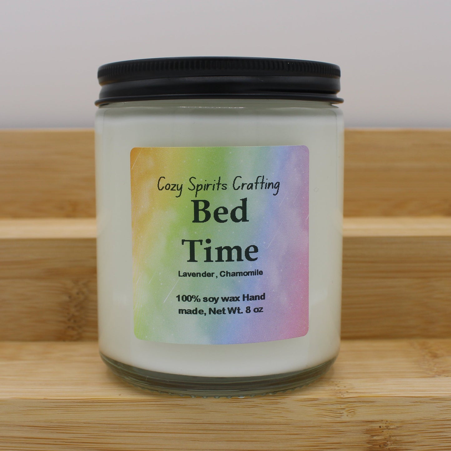 8 oz wood wick candle