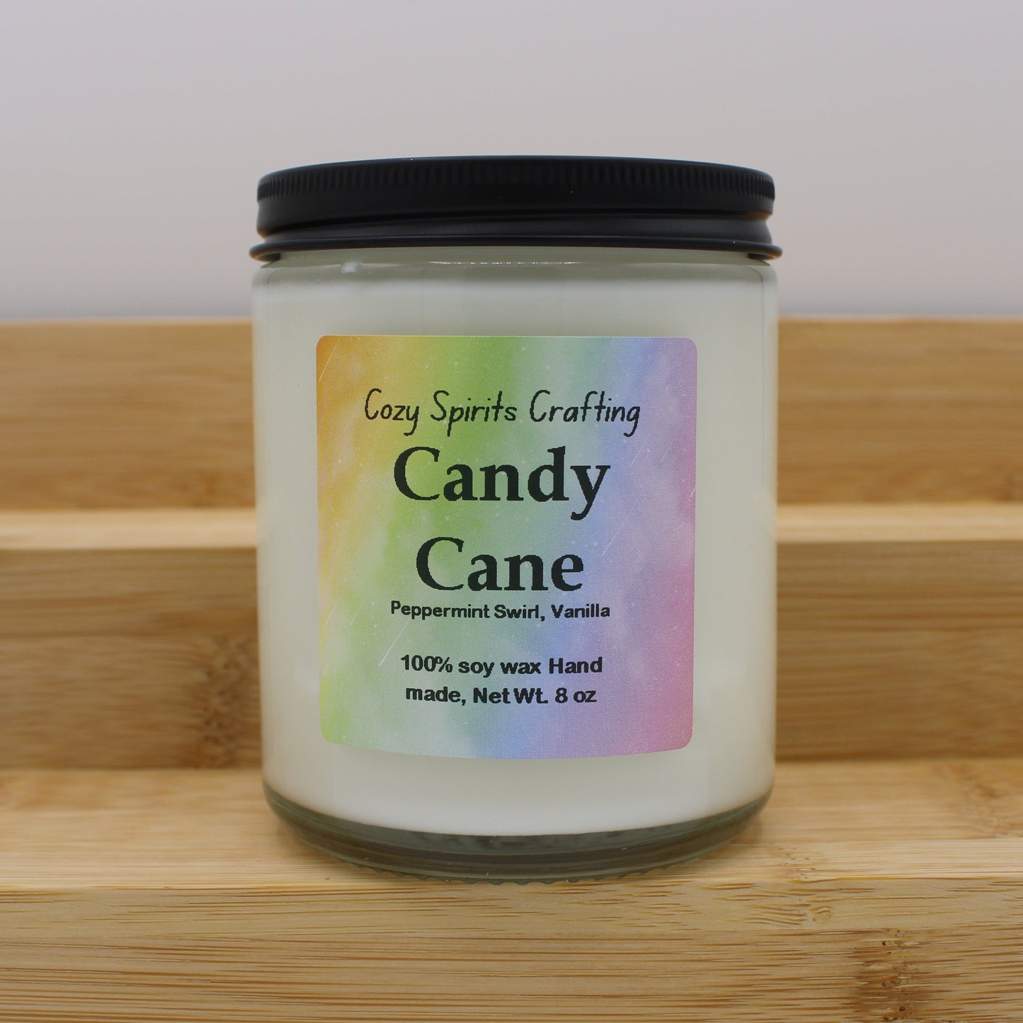 8 oz wood wick candle