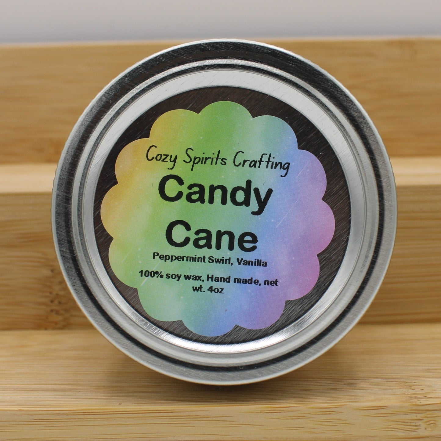 4 oz wood wick candle